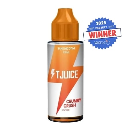 e-liquide Crumby Crush 100 ml - T-Juice pas cher