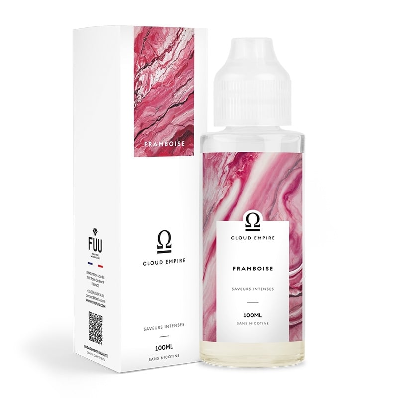 E-liquide Framboise 100 ml Cloud Empire Fuu | Le Vapoteur Discount