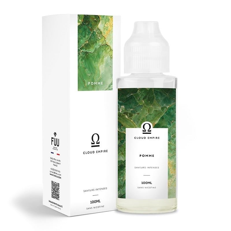 E-liquide Pomme 100 ml Cloud Empire Fuu pas cher | Le Vapoteur Discount