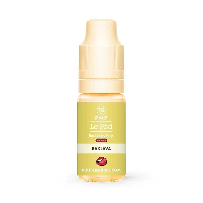 e-liquide Baklava sel de nicotine 10 ml - Le Pod Liquide by Pulp pas cher