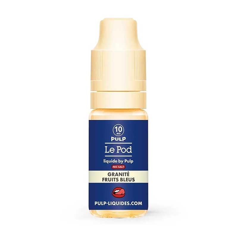 e-liquide Granité Fruits Bleus sel de nicotine 10 ml - Le Pod Liquide by Pulp pas cher