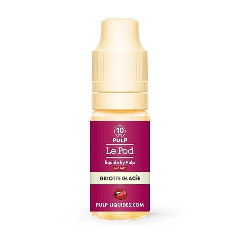 e-liquide Griotte Glacée sel de nicotine 10 ml - Le Pod Liquide by Pulp pas cher