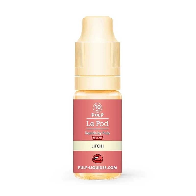 e-liquide Litchi sel de nicotine 10 ml - Le Pod Liquide by Pulp pas cher