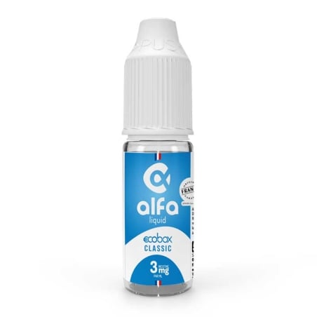 e-liquide Classic 10 ml Ecobox - Alfaliquid pas cher