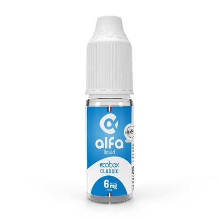 e-liquide Classic 10 ml Ecobox - Alfaliquid pas cher