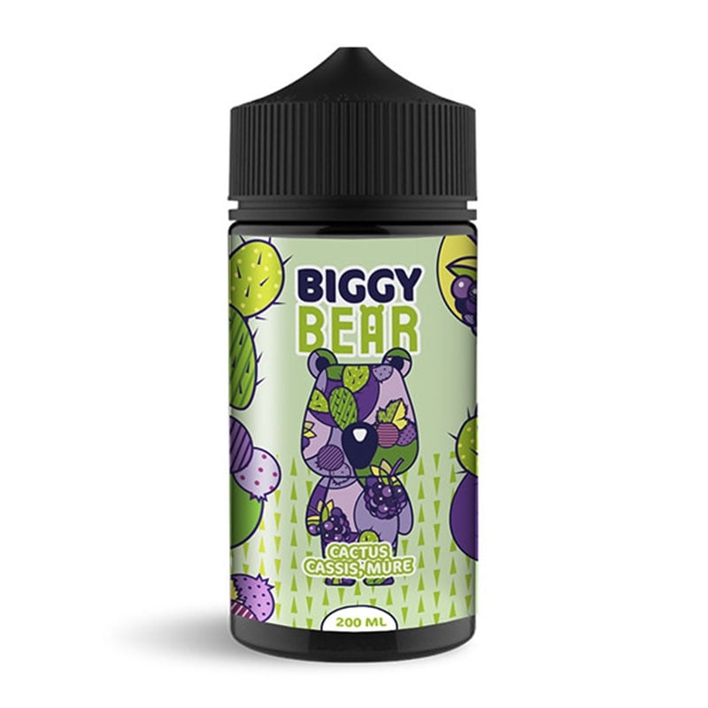 e-liquide Cactus Cassis Mûre 200 ml - Biggy Bear pas cher