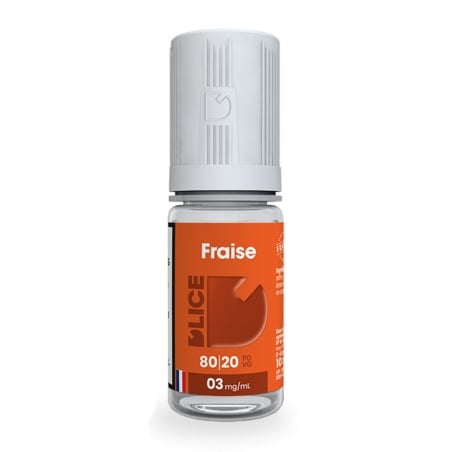 e-liquide Fraise 10 ml - D'lice pas cher