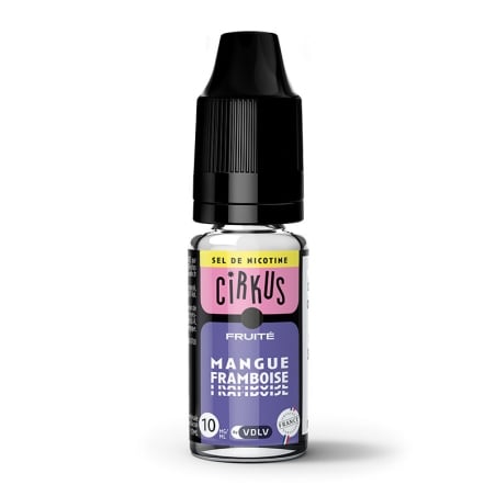 e-liquide Mangue Framboise 10 ml - Cirkus Sel de Nicotine pas cher