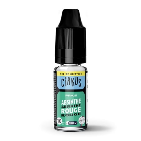 e-liquide Absinthe Rouge 10 ml - Cirkus Sel de Nicotine pas cher