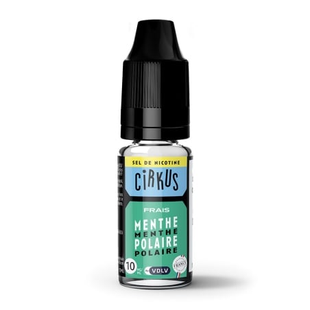 e-liquide Menthe Polaire 10 ml - Cirkus Sel de Nicotine pas cher