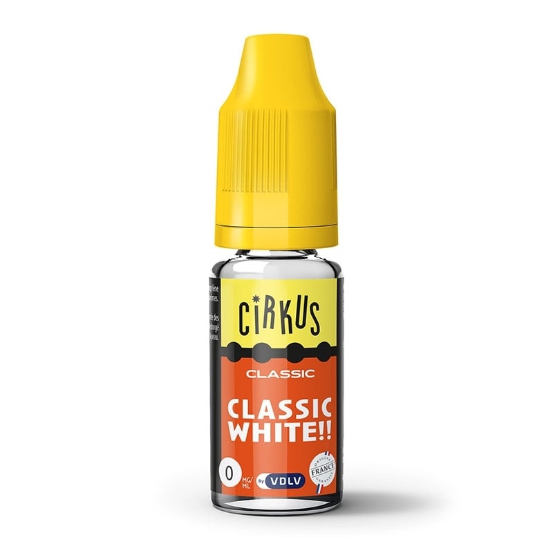 e-liquide Classic White 10 ml - Cirkus pas cher