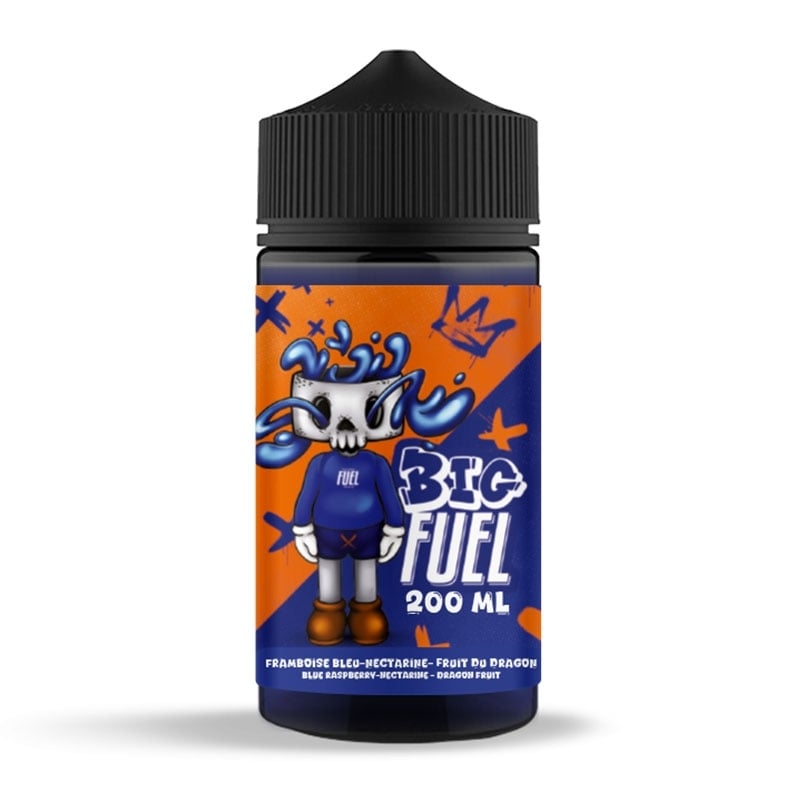 E-liquide Framboise Bleue Nectarine Fruit du Dragon 200 ml - Big Fuel pas cher | Le Vapoteur Discount