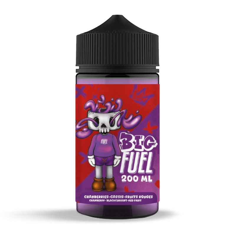 Cranberries Blackcurrant Red Fruits 200 ml - Big Fuel