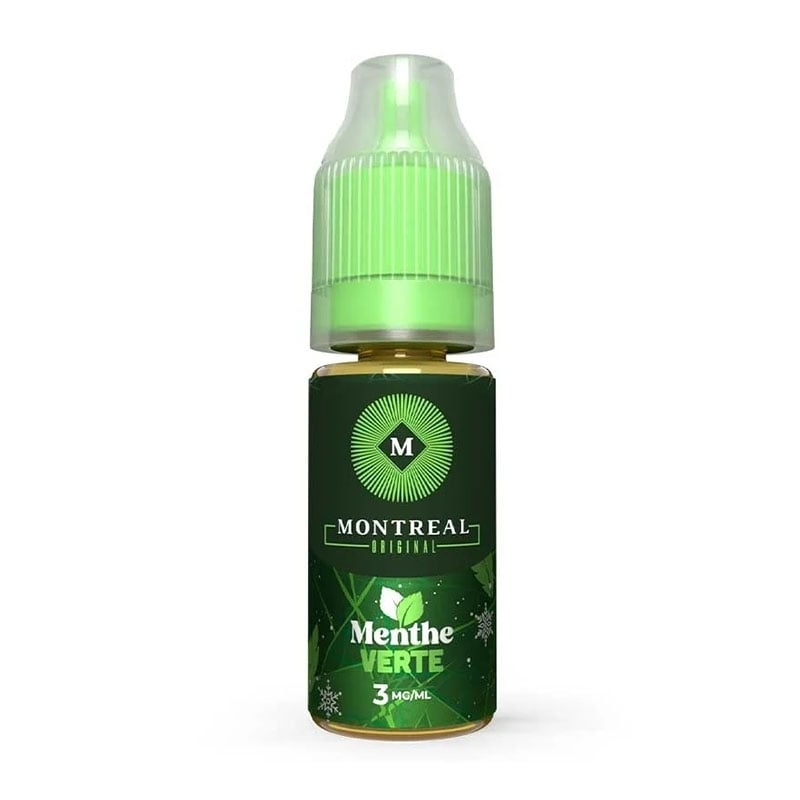 e-liquide Menthe Verte 10 ml - Montréal Original pas cher