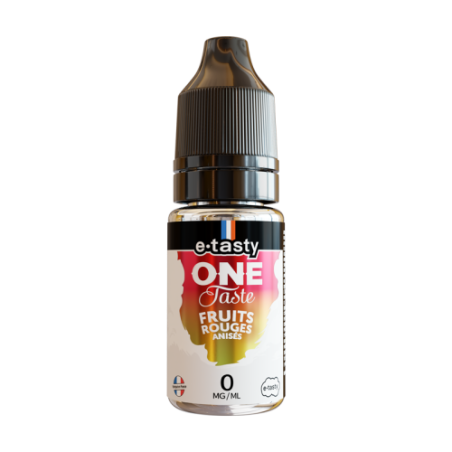 e-liquide Fruits Rouges Anisés ONE Taste 10 ml - E.Tasty pas cher
