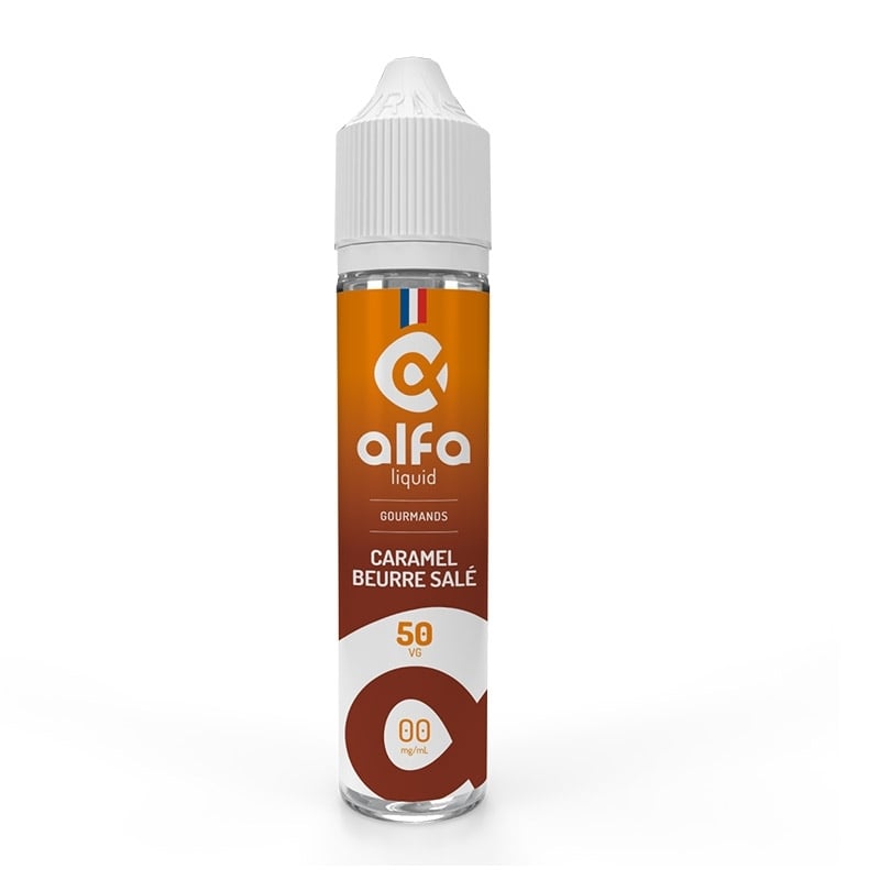 e-liquide Caramel Beurre Salé 50 ml - Alfaliquid pas cher