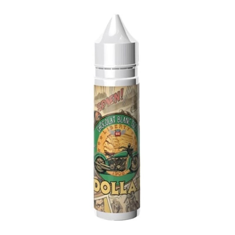 E-liquide Chocolat Blanc Coco 50 ml - Dollar by Juice 66 pas cher | Le Vapoteur Discount