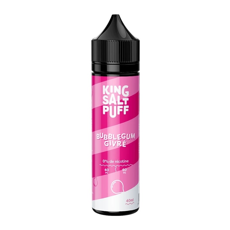 E-liquide Bubblegum Givré 40 ml - King Salt Puff pas cher | Le Vapoteur Discount