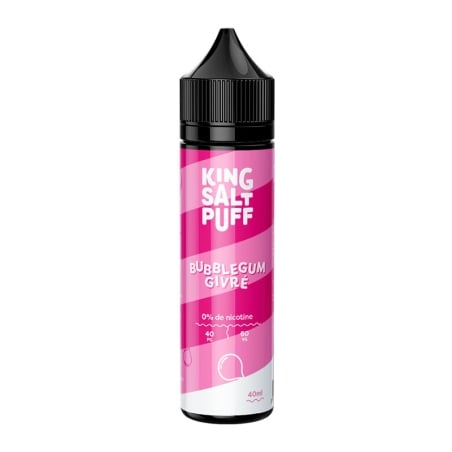 E-liquide Bubblegum Givré 40 ml - King Salt Puff pas cher | Le Vapoteur Discount