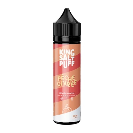 E-liquide Pêche Givrée 40 ml - King Salt Puff pas cher | Le Vapoteur Discount