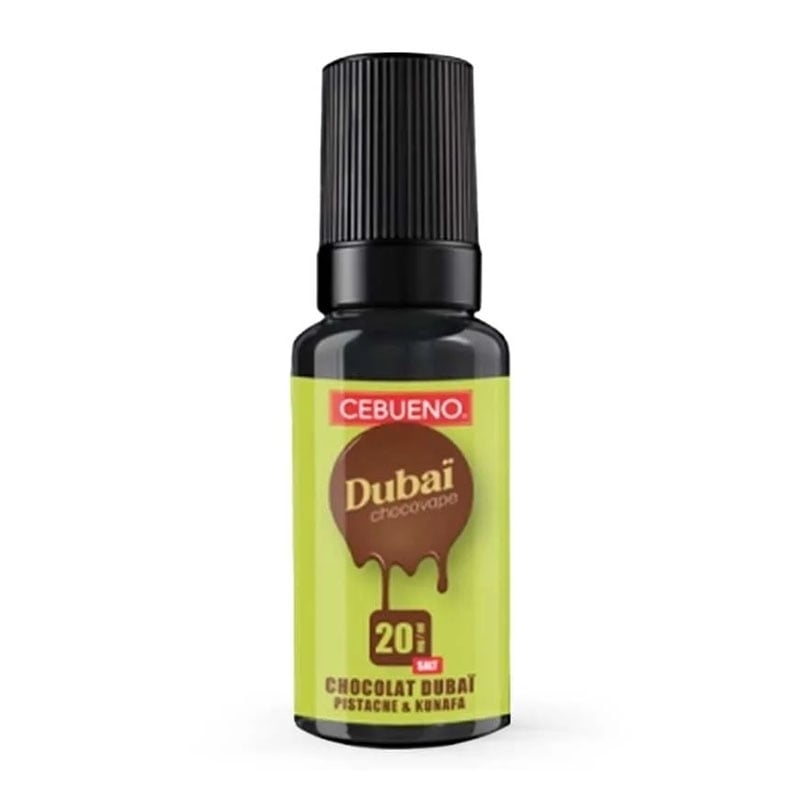 e-liquide El Mordjvape Dubaï Chocovape sel de nicotine 10 ml - Cebueno pas cher