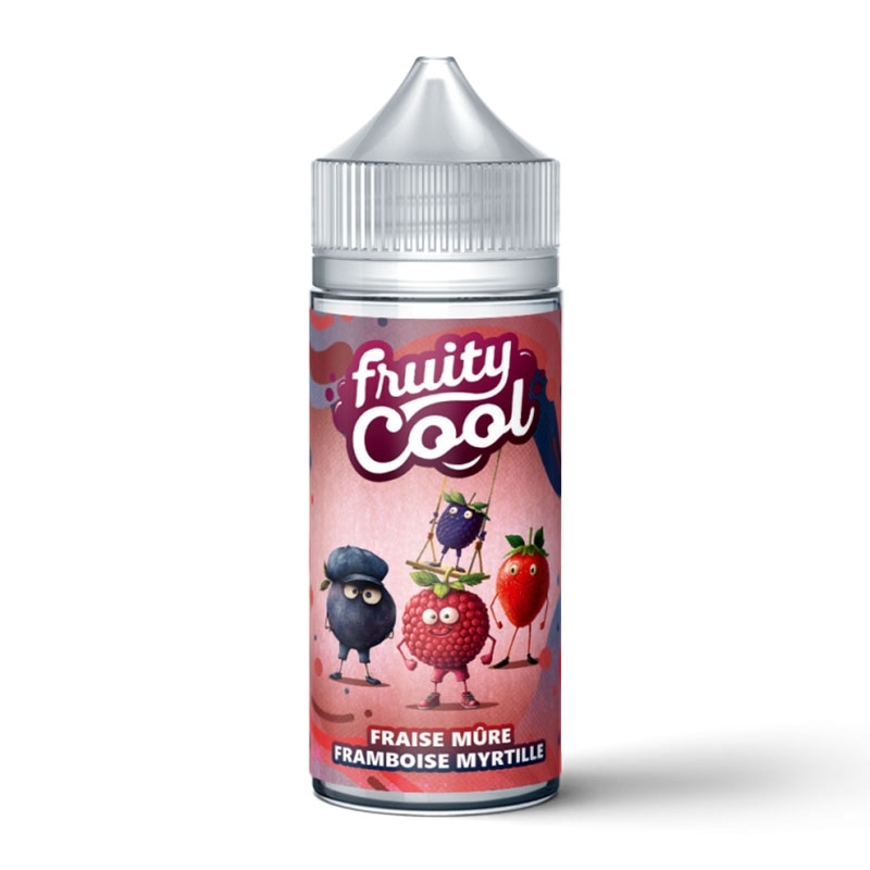 Strawberry Blackberry Raspberry Blueberry 100 ml - Fruity Cool