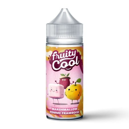 E-liquide Marshmallow Pomme Framboise 100 ml - Fruity Cool pas cher | Le Vapoteur Discount