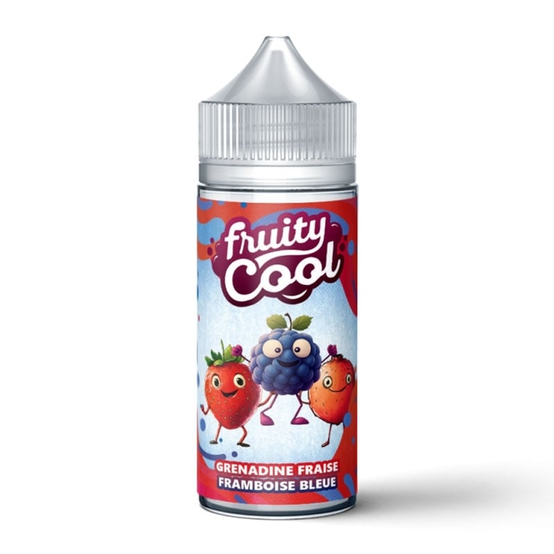 Grenadine Strawberry Blue Raspberry 100 ml - Fruity Cool