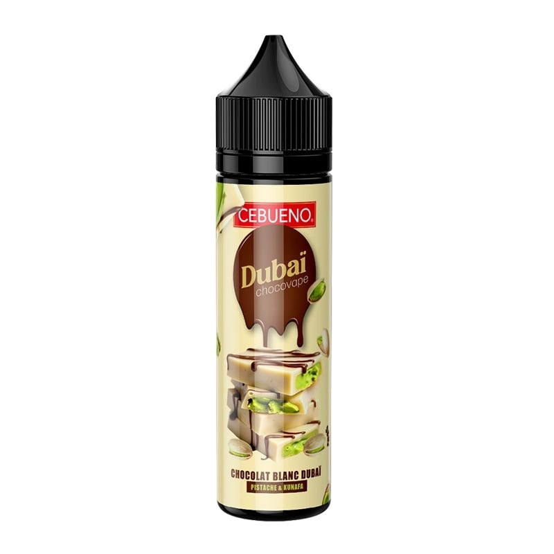 e-liquide Dubaï Chocovape White 50 ml - Cebueno pas cher