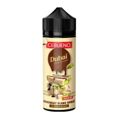 e-liquide Dubaï Chocovape White 100 ml - Cebueno pas cher