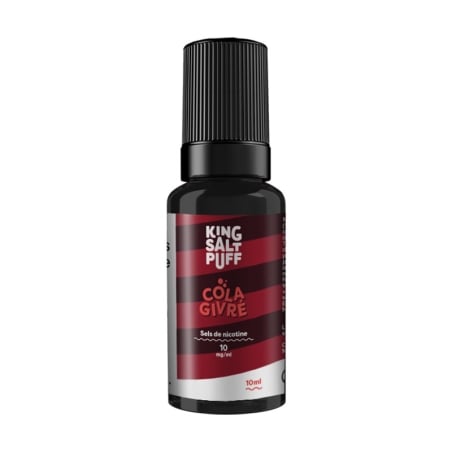 E-liquide Cola Givré sel de nicotine 10 ml King Salt Puff pas cher | Le Vapoteur Discount