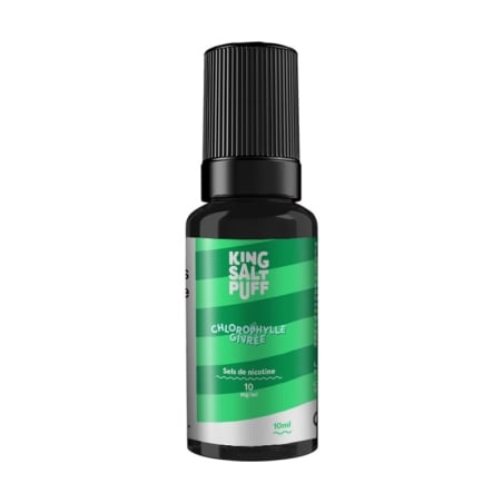 E-liquide Chlorophylle Givrée sel de nicotine 10 ml King Salt Puff pas cher | Le Vapoteur Discount