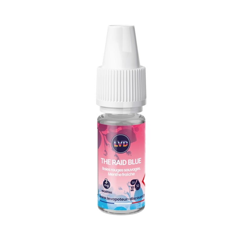 E-liquide The Raid Blue 10 ml - Le Vapoteur Discount pas cher | Le Vapoteur Discount