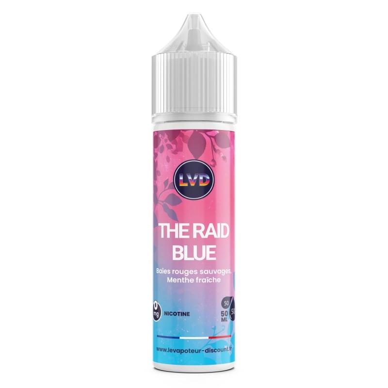 E-liquide The Raid Blue 50 ml - Le Vapoteur Discount pas cher | Le Vapoteur Discount