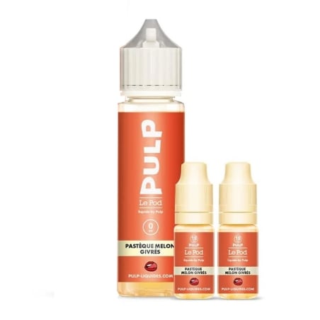 e-liquide Pastèque Melon Givrés 60 ml Le Pod Liquide - Pulp pas cher