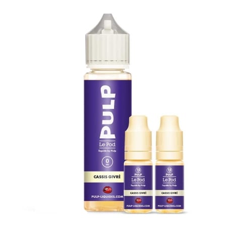 e-liquide Cassis Givré 60 ml Le Pod Liquide - Pulp pas cher