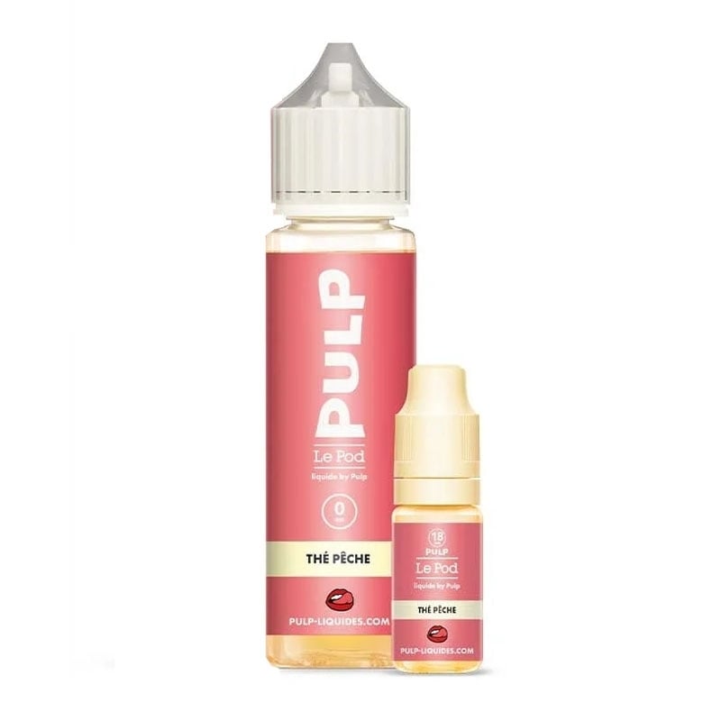 e-liquide Thé Pêche 60 ml Le Pod Liquide - Pulp pas cher