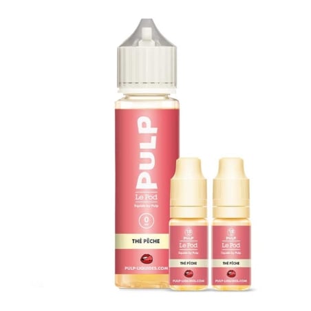 e-liquide Thé Pêche 60 ml Le Pod Liquide - Pulp pas cher