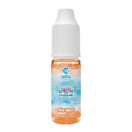 e-liquide Pêche Abricot Granita 10 ml - Alfaliquid pas cher