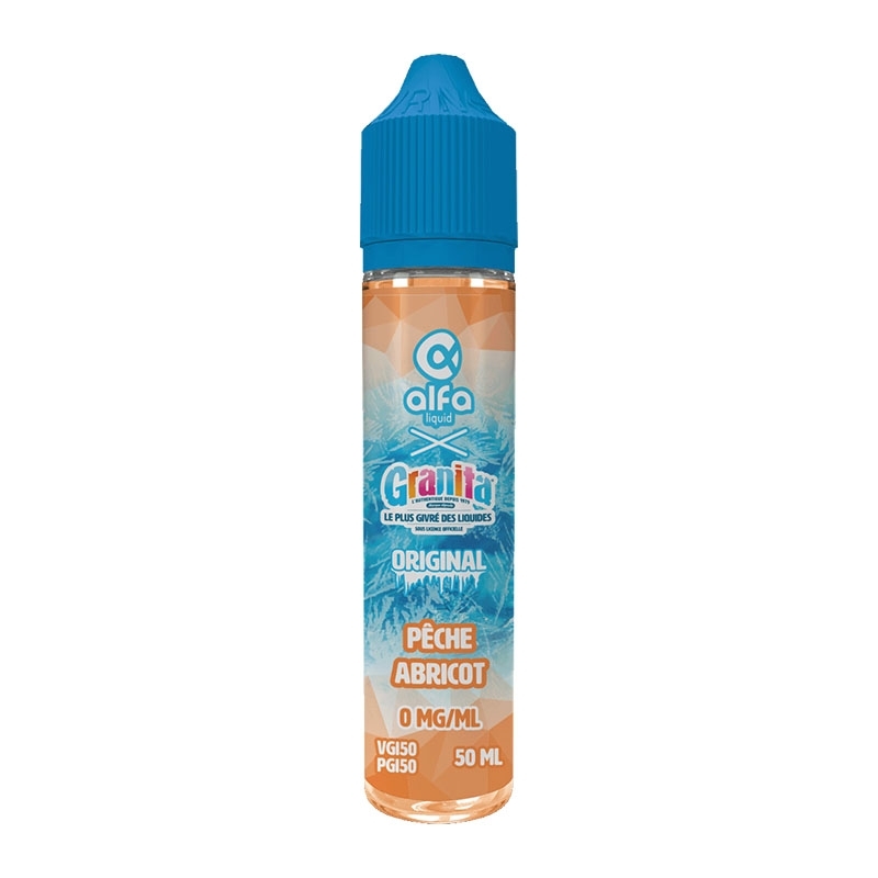 e-liquide Pêche Abricot Granita Original 50 ml - Alfaliquid pas cher