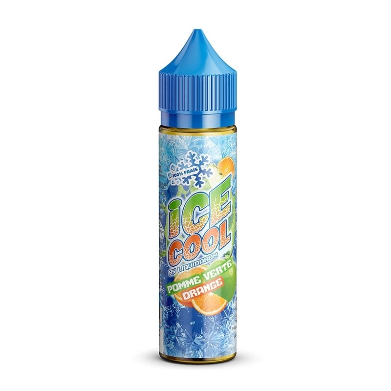 e-liquide Pomme Verte Orange 50 ml - Ice Cool pas cher