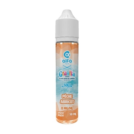 e-liquide Pêche Abricot Granita Soft 50 ml - Alfaliquid pas cher