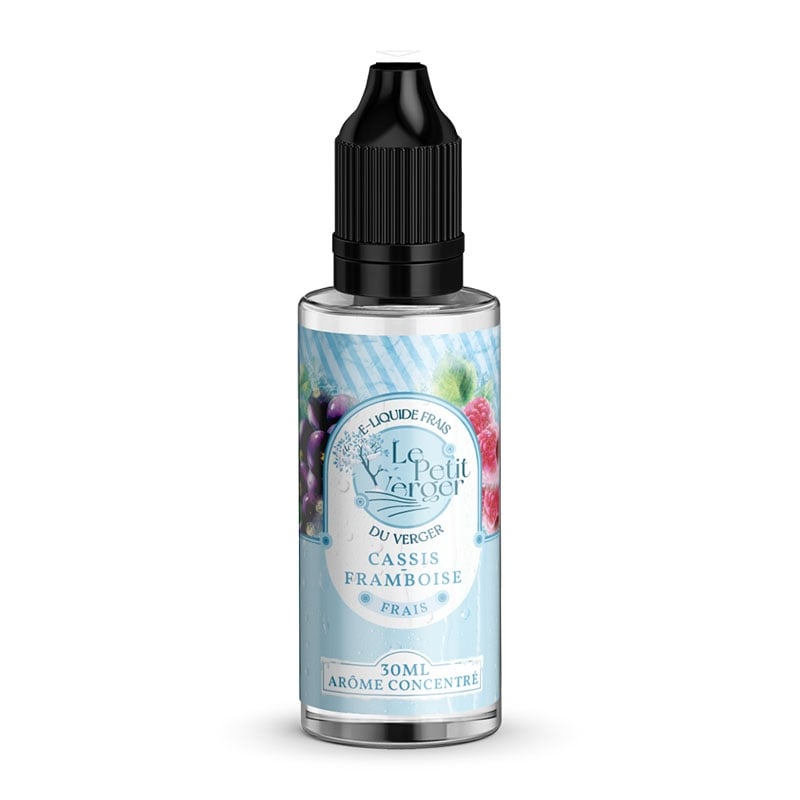 Concentré Cassis Framboise 30 ml Le Petit Verger Frais pas cher | Le Vapoteur Discount