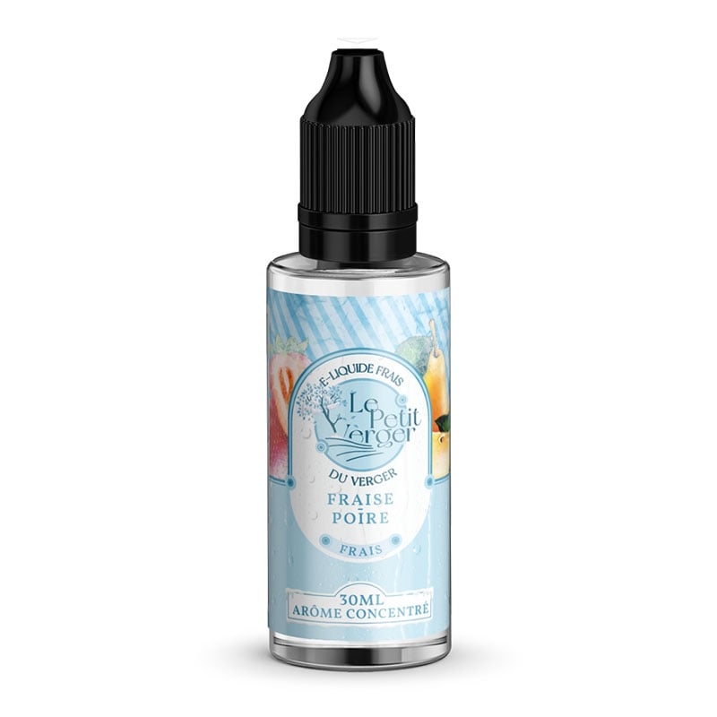 Concentré Fraise Poire 30 ml Le Petit Verger Frais pas cher | Le Vapoteur Discount