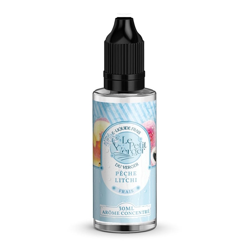 Concentré Pêche Litchi 30 ml Le Petit Verger Frais pas cher | Le Vapoteur Discount