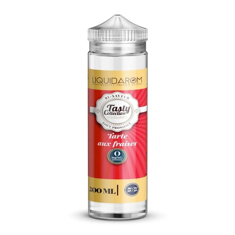 e-liquide Tarte aux Fraises 200 ml - Tasty Collection pas cher