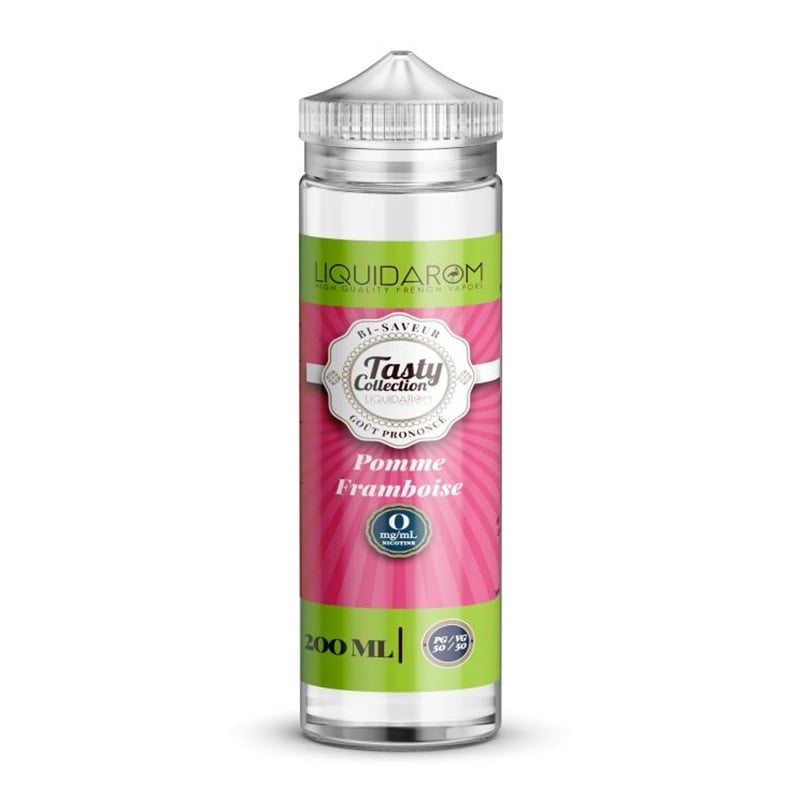 e-liquide Pomme Framboise 200 ml - Tasty Collection pas cher