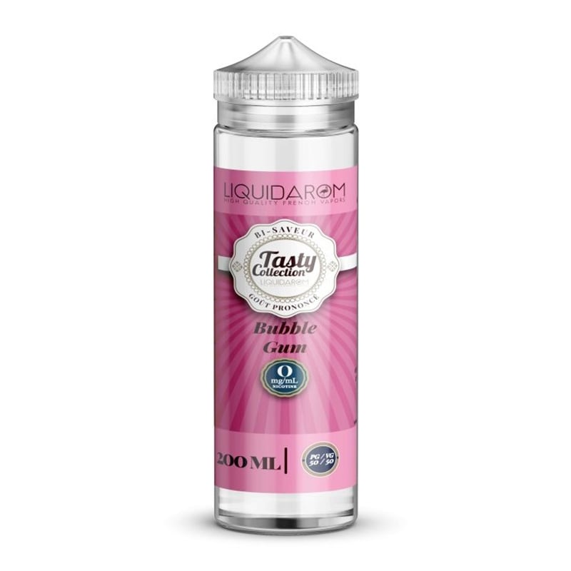 e-liquide Bubble Gum 200 ml - Tasty Collection pas cher