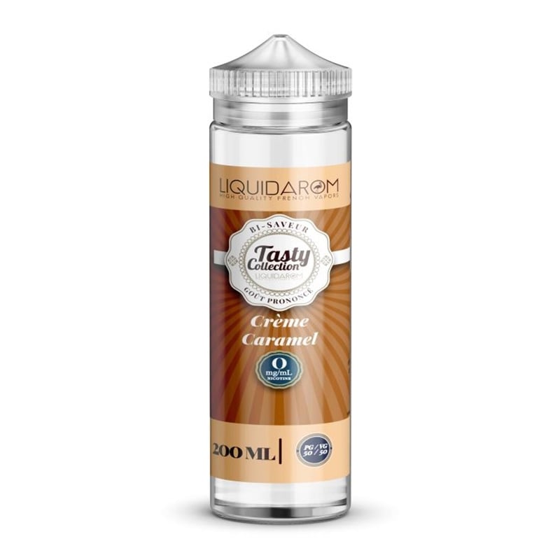 e-liquide Crème Caramel 200 ml - Tasty Collection pas cher