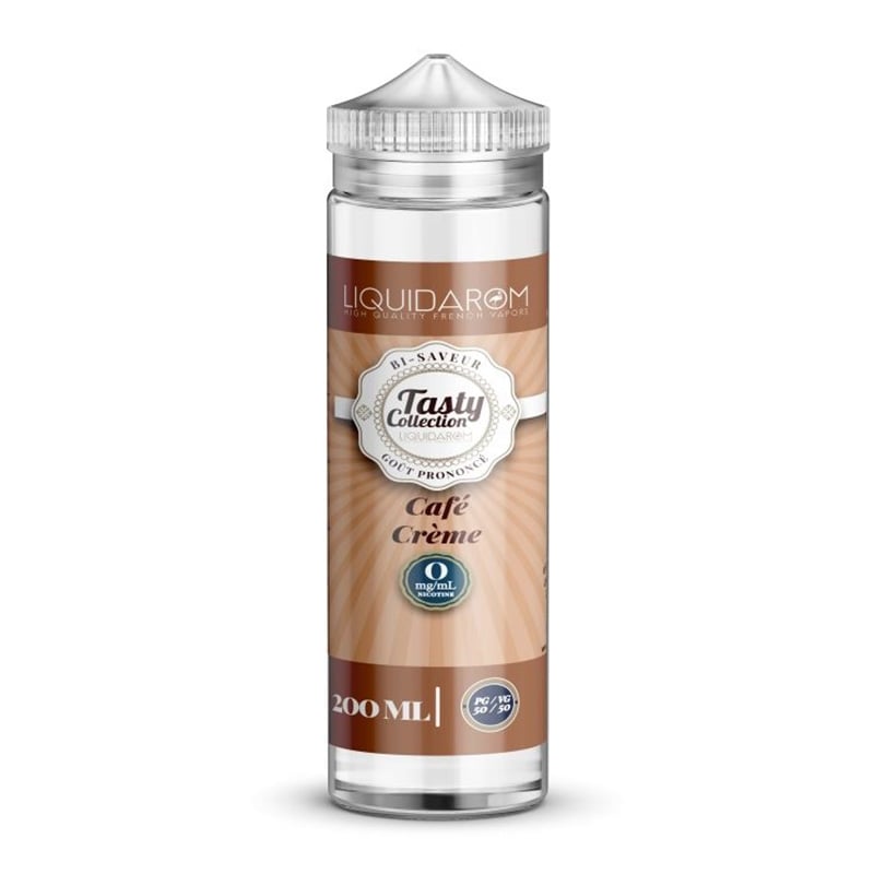 e-liquide Café Crème 200 ml - Tasty Collection pas cher